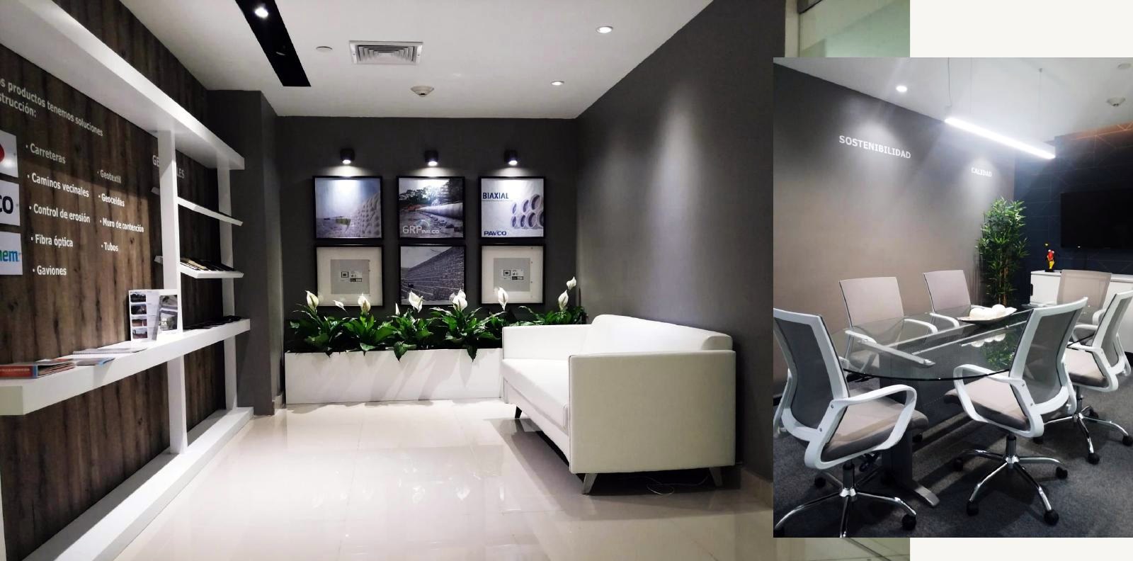 Área de espera comercial