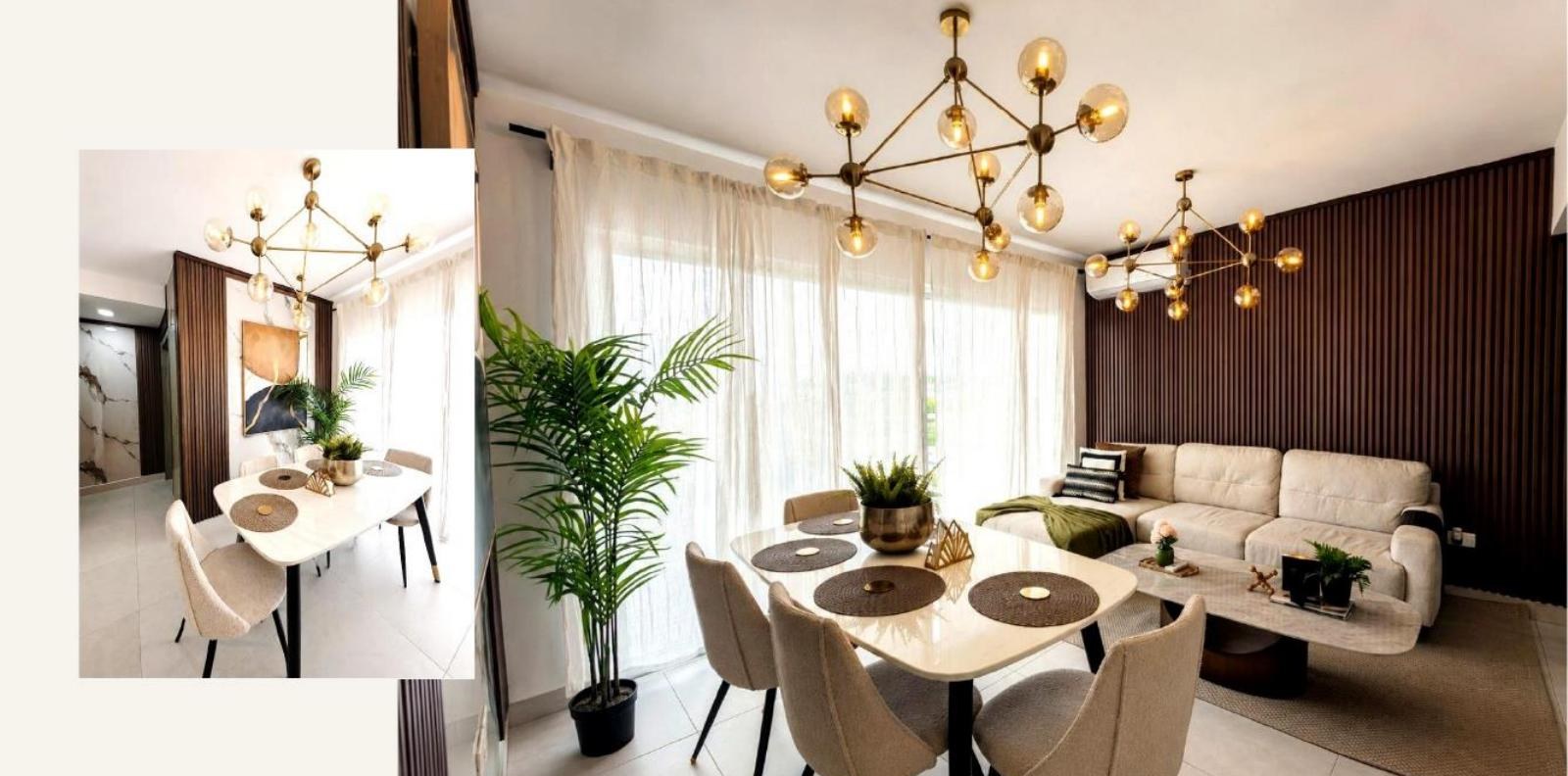 Comedor del apartamento A1 Crisfer